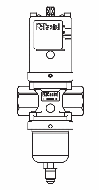 冷凝壓力調節水閥3210/04,連接方式G,1/2