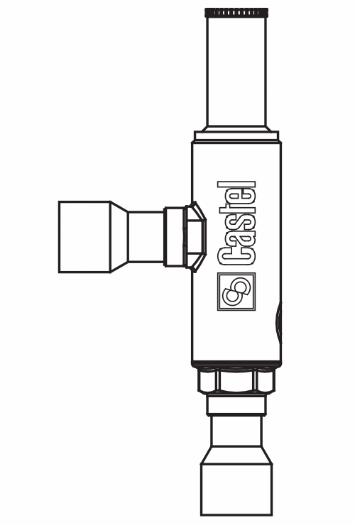 冷凝壓力調節(jié)閥3345/M12S,銅管內連接焊接接頭