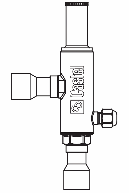貯液器壓力調節閥3350/4S,銅管內連接焊接接頭 貯液器壓力調節閥3350/4S,銅管內連接焊接接頭