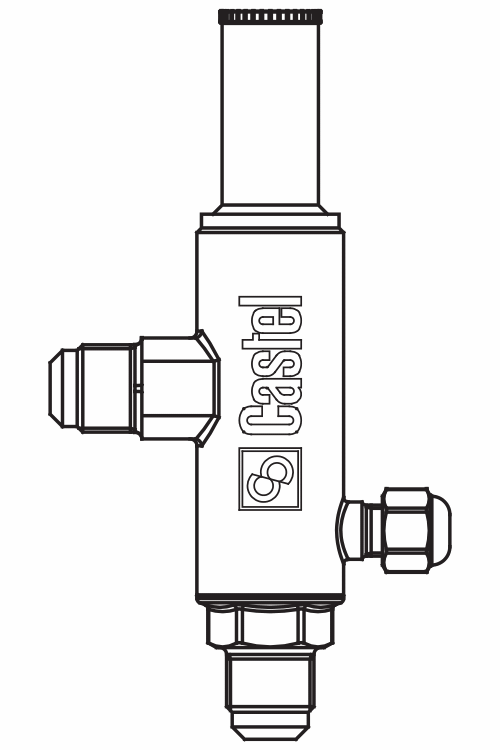 貯液器壓力調節(jié)閥3350/5,SAE喇叭口直螺紋接頭